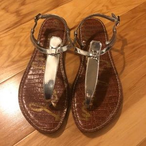 Sam Edelman Silver Gigi Sandals